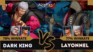 KOFXV⭐DARK KING (Clark/Rugal/O.Yashiro) vs LAYONNEl (Clark/O.Yashiro/Kukri)⭐Ranked Match