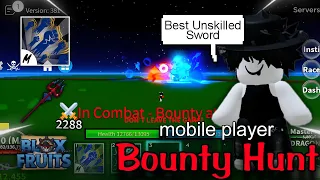 Dragon Trident | Mobile Player Bounty Hunting | Blox Fruits