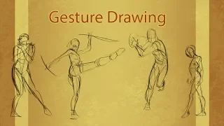 Gesture Drawing and Quick Sketching for animation and cartoons