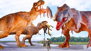 Must Watch New Special T-rex Attack 2024 | Lost In Dinosaur Jurassic World 4 | Dinosaur
