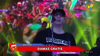 Pablito Lescano y Damas Gratis en Pasión de sábado