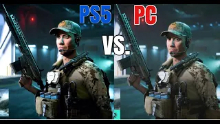 BATTLEFIELD 2042 PC VS. PS5 | BF 2042 PC/PS5 COMPARISON | BF 2042 PC GAMEPLAY | BF 2042 PS5 GAMEPLAY