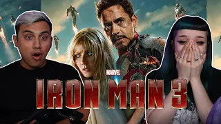 My girlfriend watches Ironman 3 for the FIRST time || Movie Reaction