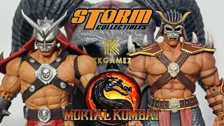 [4K] [ENG] Comparison Shao Kahn Mortal Kombat Storm Collectibles