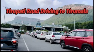 Tirupati Road Driving in Tamil | @YouMan1112 | #tirupati #ttd #youtube