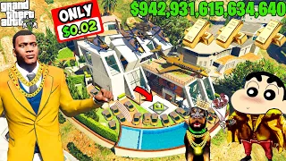 FRANKLIN TOUCH ANYTHING BECOME GOLD ll EVERYTHING IS FREE IN GTA5!