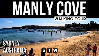 4K ☀️ Manly Cove Walking Tour 🇦🇺 Sydney Australia