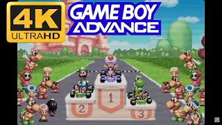 Mario Kart Super Circuit Game Boy Advance Longplay (4K 60fps)