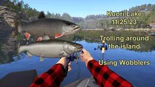 Russian Fishing 4 Kuori Lake Active Trolling route 11/25/23