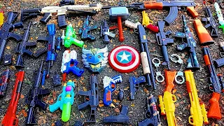 Tembak Plastik Nerfgun Seperti * Watergun, Soft Bullet, Sniper, Ak47, M16, Machine Gun, Nerf 081