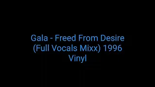 Gala - Freed From Desire (Full Vocals Mixx) 1996 Vinyl_euro house