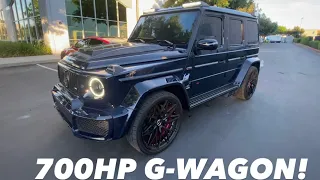$500,000 BRABUS G700 AMG G-WAGON!!!