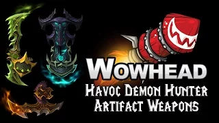 Vengeance Demon Hunter Artifact Weapons - The Aldrachi Warblades