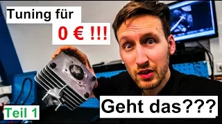 Tuning für 0 € !!! GEHT DAS?!?!? Wir testen es bei einer Simson S50 - Teil 1