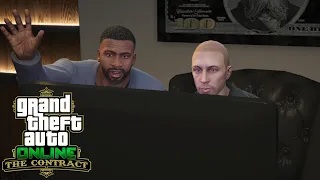 GTA Online The Contract First Minutes | Franklin, Lamar, Chop, Dr. Dre