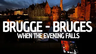 Brugge - Bruges Belgium: Discover magical views of Venice of the North in the evening