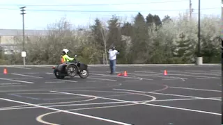 flying a ural sidecar