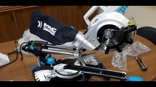 MacAlister Miter Saw Unpacking - Торцовочная пила MacAlister распаковка - MacAlister Mitre鋸打開包裝