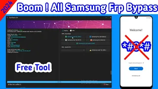 All  samsung Frp Bypass New Mothed 2024 || Samsung Frp Unlock Adb Enable Fail Android 13 14 New Tool