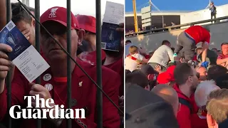 Chaotic scenes outside Stade de France before Champions League final