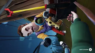 Hello Neighbor 2 Walkthrough Act 1 - Officer Nielsen (Part 1)