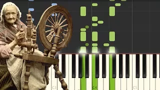 Spinning Song (Spinnliedchen) - Albert Ellmenreich [Piano Tutorial] (Synthesia)