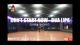 DON'T START NOW - DUA LIPA ZUMBA FIT DANCE WORKOUT