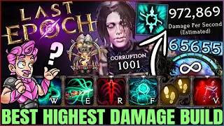 Last Epoch - New Best 1 SHOT EVERYTHING IMMORTAL Warlock Acolyte Build - INFINITE Curse Ward Guide!