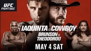 UFC Fight Night 151 [ESPN +9]: Al Iaquinta vs. Donald Cerrone