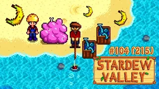 Бананы, Кинг-Конг, Телепорт на остров и жуки для Вилли ☀ Stardew Valley Прохождение 2 сезон #215