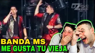 🇪🇸 ESPAÑOLES REACCIONAN a BANDA MS - ME GUSTA TU VIEJA 🇲🇽 😂 😱 **no puede serrrrr**