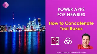 Power Apps Concatenate String Text Boxes || PowerApps Textbox OnChange