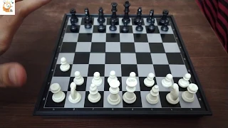 Best budget Magnetic Chess Board Unboxing HINDI 2020 | Amazon Magnetic Chess Board | Chess Basic