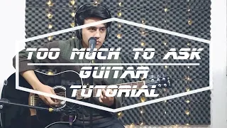 Arctic Monkeys - Too Much To Ask (Guitar Tutorial)