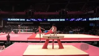 UCHIMURA Kohei (JPN) - 2015 Artistic Worlds - Qualifications Pommel Horse