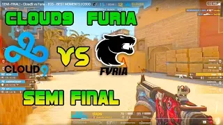 Cloud9 vs Furia [ECS] CSGO Best Moments Semi Final