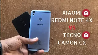 Xiaomi Redmi Note 4X vs TECNO Camon CX: Camera Comparison