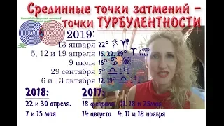 Срединные точки затмений: Турбулентность!