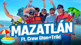 Así estuvo MAZATLÁN🌴VLOG🌞(Ft. @marcosgton @TrikiTrikiOficial @crewgton