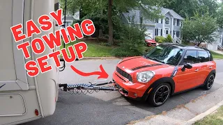 How to Flat Tow (4 down) with Blue Ox