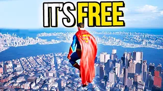 This OPEN-WORLD SUPERMAN GAME Is Mind Blowing... And It's FREE