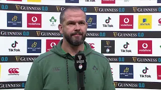 Andy Farrell commends Italian Bravery | 2022 Guinness Six Nations