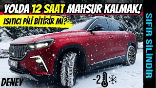 Elektrikli İle Yolda Mahsur Kalsan Isıtıcı Pili Bitirir Mi? | Togg T10X İle -2°C'de Deney