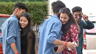 Accidentally False By Girls Prank | Epic Reaction 😱 | Harshit PrankTv