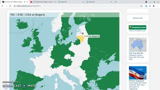 do i know european countries? taking a quiz on european countries