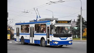 Поездка на троллейбусе ЗиУ-682Г-016.04 № 190, маршрут № 1, Владимир