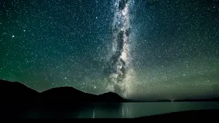 Milky Way Glowing At Night | 4K | motion video | background video | 1080p