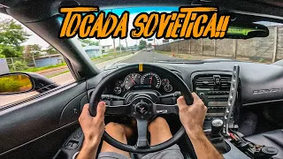 ATRASADO DE CORVETTE COM 600CV!!🔥🚀 V8 SÓ O CANO