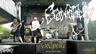 CRANIOTOMY - VOMITING BLOODY PIECES OF UNDIGESTED BODY [GOTHOOM OPEN AIR FEST 2019] live