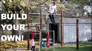 Build Your Own Calisthenics GYM! Do it yourself, do it cheap!